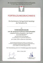 Dokument - Digitale Kieferorthopädie in der Praxis - sinnvolle Realität?