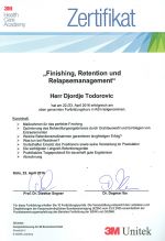 Finishing, Retention und Relapsemanagement