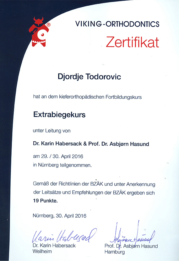 Extrabiegekurs
