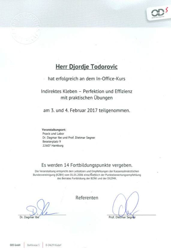 Indirektes Kleben – Perfektion und Effizienz mit praktischen Übungen