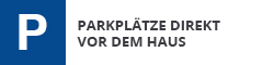 Parkplätze direkt vor der Praxis in Oberhausen